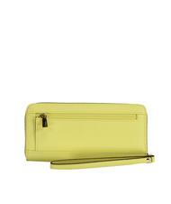 GUESS LAUREL Cartera con cremallera alrededor amarillo - Carteras Mujer - 4