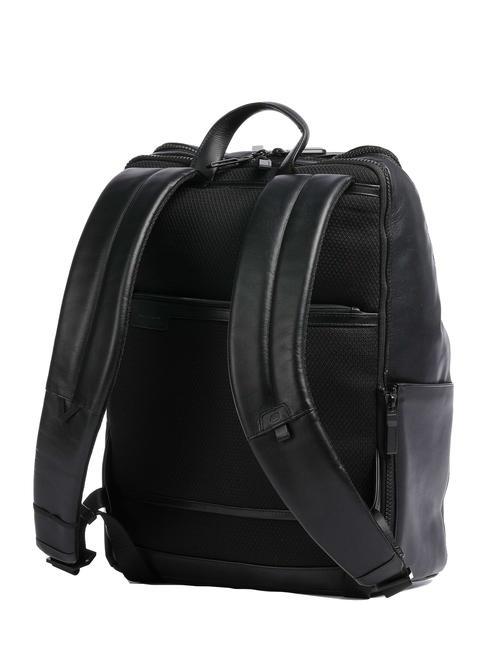 FINN Mochila para portátil de 14", en piel negro - Mochilas para portátil