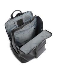 PIQUADRO FINN Mochila para portátil de 14", en piel negro - Mochilas para portátil - 4