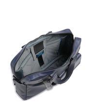 PIQUADRO FINN Malet&iacute;n para port&aacute;til de 14", en piel azul - Maletines de Trabajo - 4