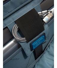 PIQUADRO FINN Malet&iacute;n para port&aacute;til de 14", en piel negro - Maletines de Trabajo - 4