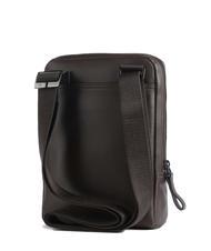 PIQUADRO PAN Monedero pequeño de piel MORO - Bandoleras Hombre - 2