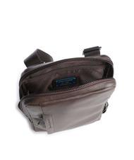 PIQUADRO PAN Monedero pequeño de piel MORO - Bandoleras Hombre - 4