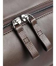 PIQUADRO PAN Mochila de piel para pc de 15" MORO - Mochilas para portátil - 3