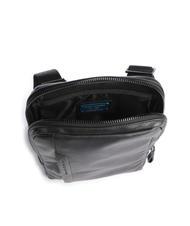 PIQUADRO PAN Monedero pequeño de piel negro - Bandoleras Hombre - 4