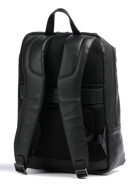 PAN Mochila de piel para pc de 15" negro - Mochilas para portátil