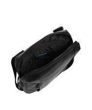 PIQUADRO MACBETH Estuche de cuero expandible negro - Bandoleras Hombre - 5