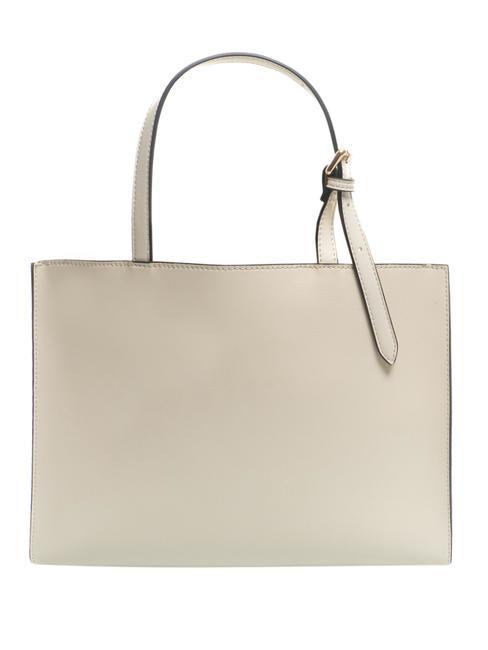 WINDOW OVAL T Bolsa de la compra transformada Marfil - Bolsos Mujer