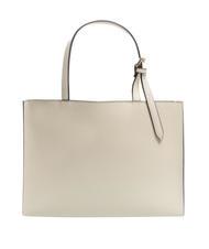 TWINSET WINDOW OVAL T Bolsa de la compra transformada Marfil - Bolsos Mujer - 4
