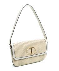 TWINSET INTRECCIO Bolso bandolera de paja - Bolsos Mujer