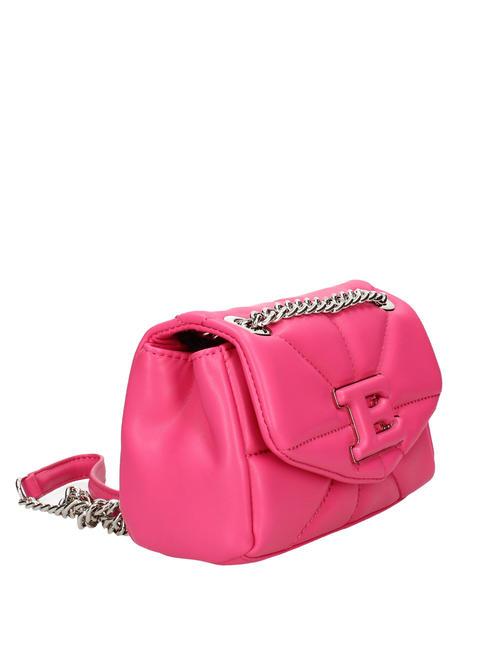 OSIRIS bolso de hombro con solapa rosa - Bolsos Mujer