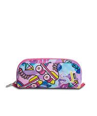 SJGANG ROLLERSKATE GIRL Estuche bolsita fuxiafluo - Estuches y Accesorios - 3
