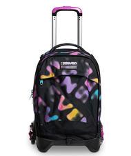 SEVEN MELT GIRL JACK Mochila trolley de 3 ruedas desmontable negro - Mochilas con ruedas - 2