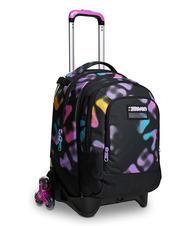 SEVEN MELT GIRL JACK Mochila trolley de 3 ruedas desmontable negro - Mochilas con ruedas - 5