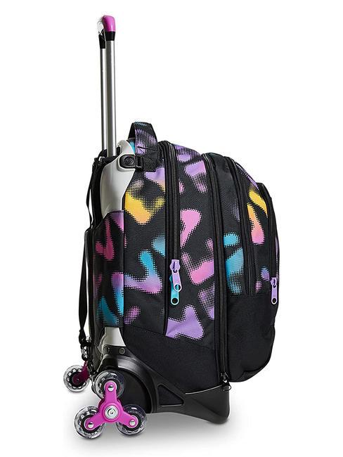 MELT GIRL JACK Mochila trolley de 3 ruedas desmontable negro - Mochilas con ruedas