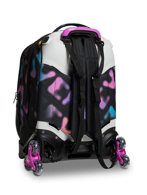 MELT GIRL JACK Mochila trolley de 3 ruedas desmontable negro - Mochilas con ruedas
