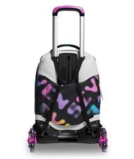 SEVEN MELT GIRL JACK Mochila trolley de 3 ruedas desmontable negro - Mochilas con ruedas - 8