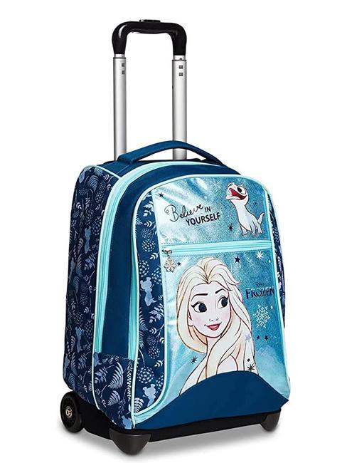 BELIEVE IN YOURSELF Mochila trolley 2 ruedas tardis azul - Mochilas con ruedas