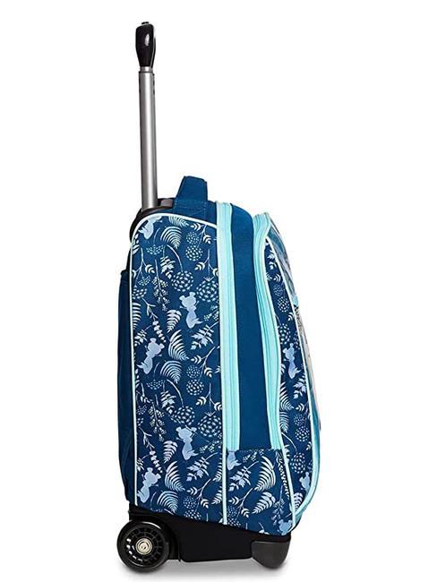 BELIEVE IN YOURSELF Mochila trolley 2 ruedas tardis azul - Mochilas con ruedas