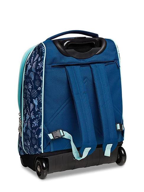 BELIEVE IN YOURSELF Mochila trolley 2 ruedas tardis azul - Mochilas con ruedas