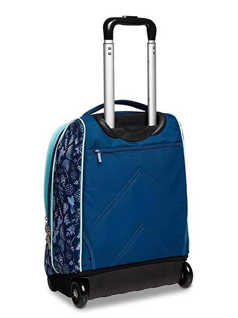 BELIEVE IN YOURSELF Mochila trolley 2 ruedas tardis azul - Mochilas con ruedas