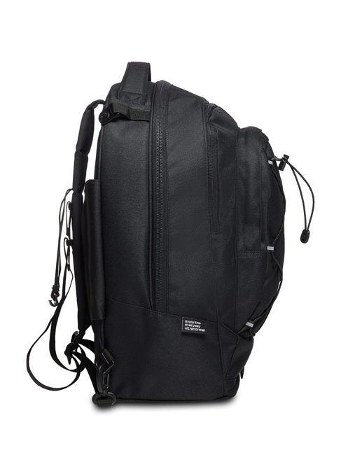 LOGO ACTIVE NEW PLUG Mochila trolley de 2 ruedas desmontable negro - Mochilas con ruedas