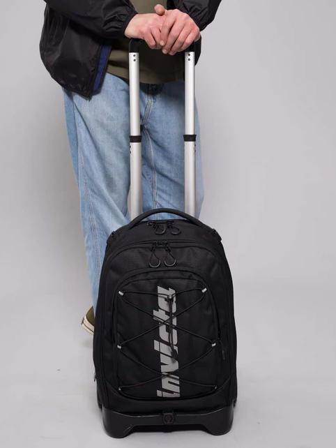 LOGO ACTIVE NEW PLUG Mochila trolley de 2 ruedas desmontable negro - Mochilas con ruedas