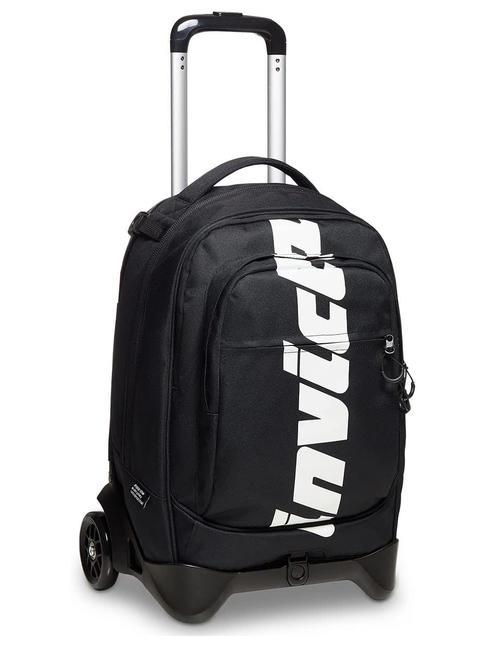 LOGO NEW PLUG Mochila trolley de 2 ruedas desmontable negro - Mochilas con ruedas