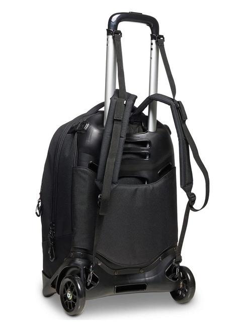 LOGO NEW PLUG Mochila trolley de 2 ruedas desmontable negro - Mochilas con ruedas