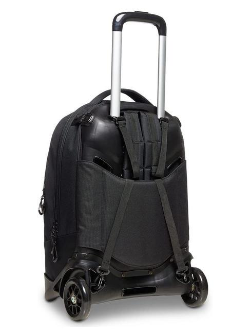 LOGO NEW PLUG Mochila trolley de 2 ruedas desmontable negro - Mochilas con ruedas