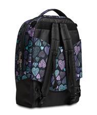 SEVEN PATCHYHEART GIRL JACK Mochila trolley de 2 ruedas desmontable negro - Mochilas con ruedas - 3