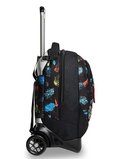 SCRATCH BOY JACK Mochila trolley de 2 ruedas desmontable negro - Mochilas con ruedas