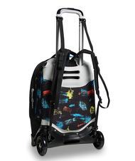 SEVEN SCRATCH BOY JACK Mochila trolley de 2 ruedas desmontable negro - Mochilas con ruedas - 6