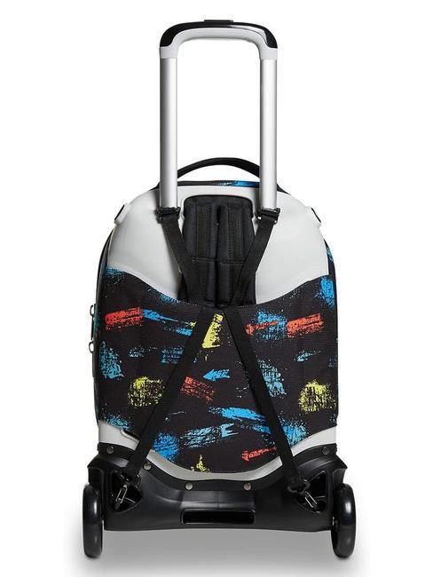 SCRATCH BOY JACK Mochila trolley de 2 ruedas desmontable negro - Mochilas con ruedas