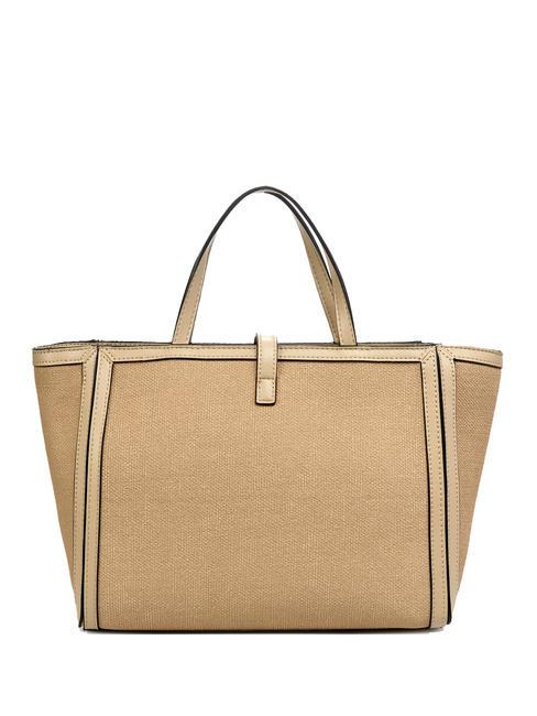 OMA Bolsa de la compra con paneles arena - Bolsos Mujer