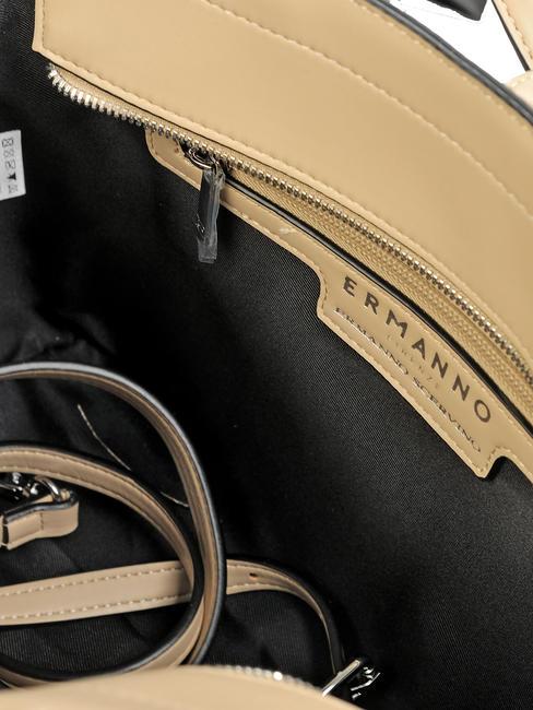 OMA Bolsa de la compra con paneles arena - Bolsos Mujer