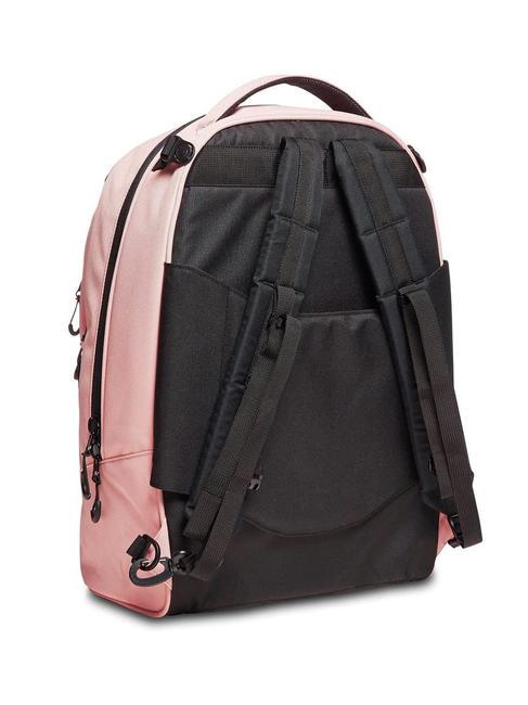 LOGO NEW PLUG Mochila trolley de 2 ruedas desmontable malva p&aacute;lido - Mochilas con ruedas