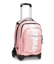 INVICTA LOGO NEW PLUG Mochila trolley de 2 ruedas desmontable malva p&aacute;lido - Mochilas con ruedas - 4
