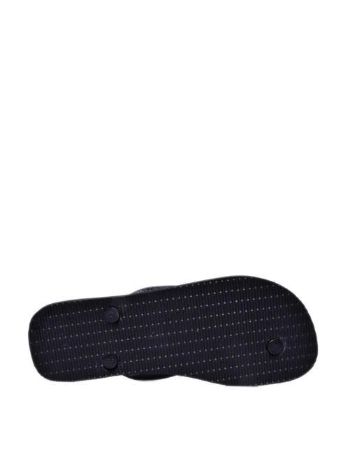 Chanclas BOMBO negro/negro/naranja begonia - Zapatos Hombre