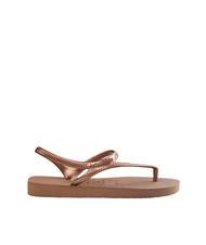 HAVAIANAS FLASH URBAN  sandalias flip flop rosa / oro - Zapatos Mujer - 3