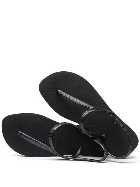 FLASH URBAN  sandalias flip flop NEGRO - Zapatos Mujer
