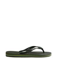 HAVAIANAS BRASIL LOGO Chanclas para hombre negro negro - Zapatos unisex - 3