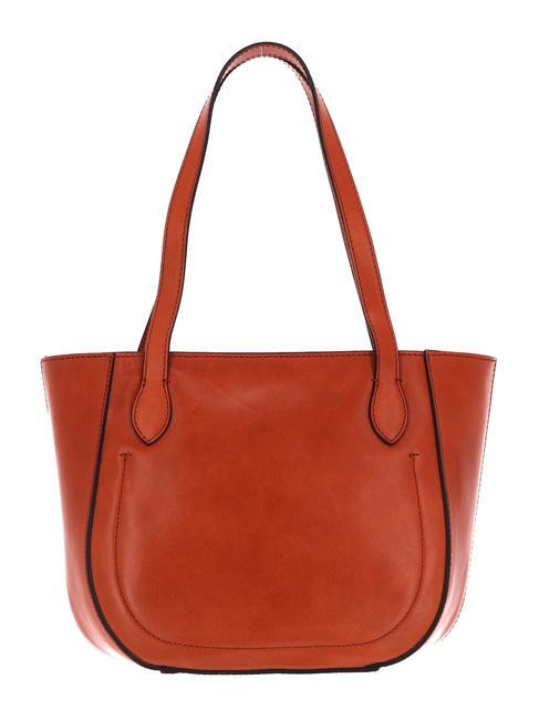 BETTINA Shopping Bag en piel herrumbre ab. oro - Bolsos Mujer