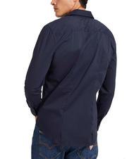 GUESS CORE  Camisa de algod&oacute;n el&aacute;stico smartblue - Camisas de hombre - 2