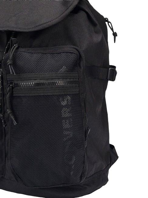  RUCKSACK Mochila con solapa NEGRO - Mochilas Escuela & Tiempo Libre