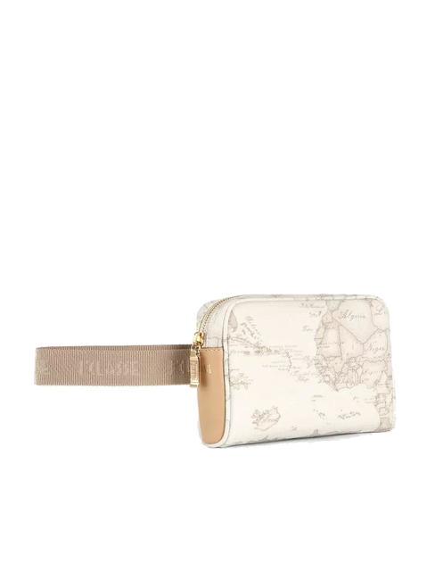 GEO WHITE Riñonera con cinturón de cincha blanco - Bolsos Mujer