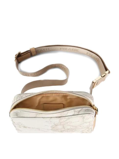 GEO WHITE Riñonera con cinturón de cincha blanco - Bolsos Mujer