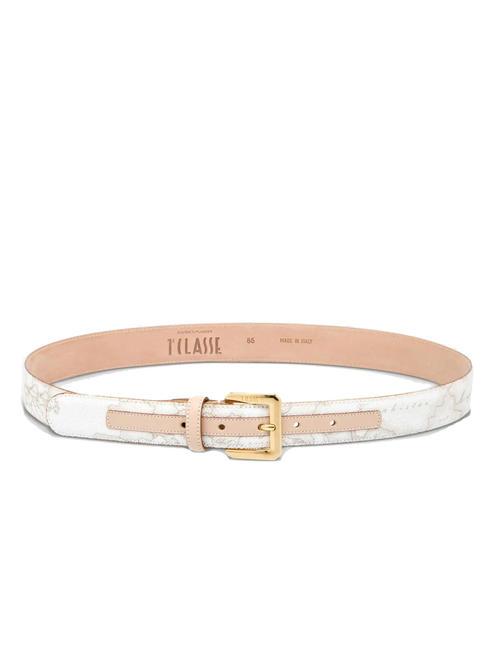 GEO WHITE cinturón recortable blanco - Cinturones