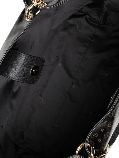 HERITAGE COATED Bolsa de compras de lona negro - Bolsos Mujer