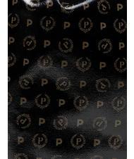 POLLINI HERITAGE COATED Bolsa de compras de lona negro - Bolsos Mujer - 5